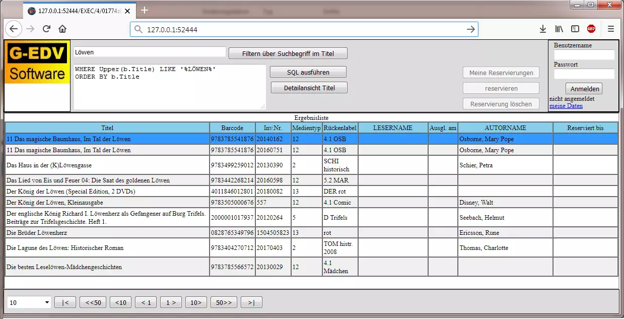 WEB OPAC